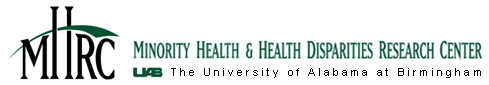 Minority Health & Health Disparities Research Center at the University of Alabama at Birmingham (UAB MHRC)